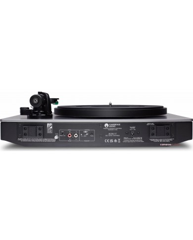 Cambridge Audio Alva ST Siyah Kayışlı Pikap Arka Bağlantı Noktaları