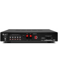 Cambridge Audio AXA25 Entegre Amplifikatör arka portları, siyah renkli.