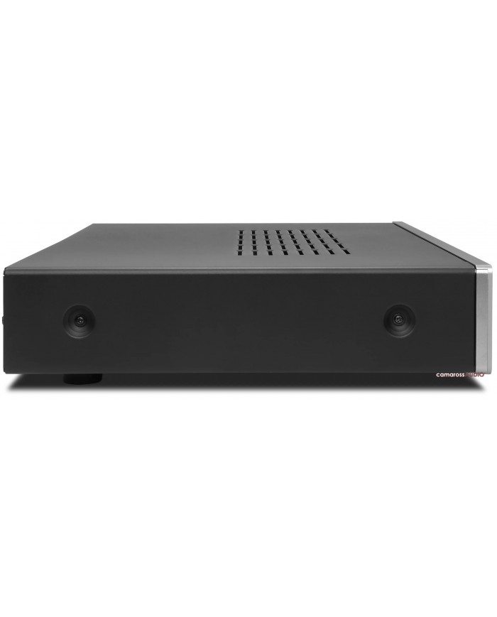 Cambridge Audio AXA25 Entegre Amplifikatör siyah yan profil görünümü.