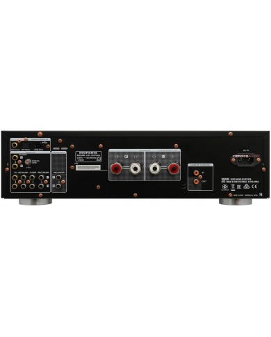 Marantz PM7005 stereo amplifikatör arka panel bağlantıları, dijital girişler, hoparlör çıkışları