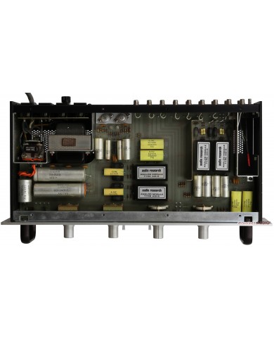 Audio Research VT200/SP-5 iç devre, kondansatörler ve AM-5 modülleri.