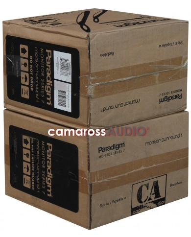Paradigm Monitor Surround 1 v7 (Siyah) Hoparlör Kutu Ambalajı