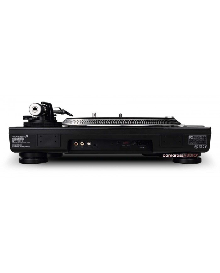 Reloop RP-7000 MK2 Siyah DJ Plak Çalar Arka Bağlantı Detayı