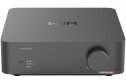 WiiM Vibelink Amp Siyah Entegre Amplifikatör, Coax, Optical, RCA girişli.