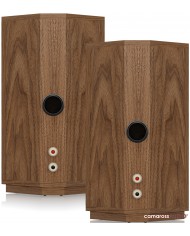 Tannoy AUTOGRAPH MINI-OW ahşap kaplama hoparlör arkası portlu ve terminalli.