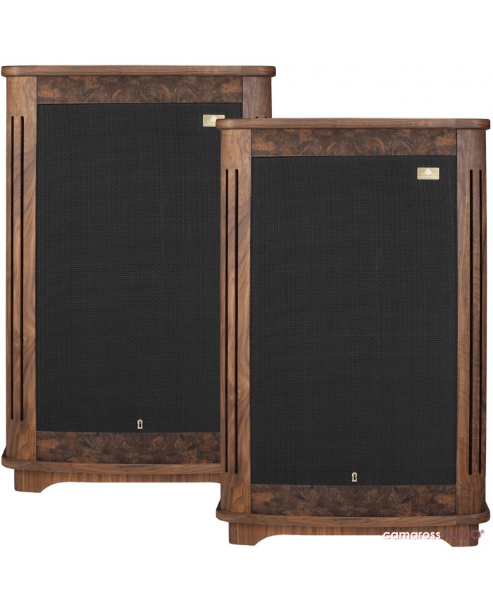 Tannoy CANTERBURY GR-OW ahşap kabinli hoparlör çifti, siyah ön ızgaralı