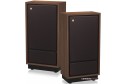 Tannoy CHEVIOT kahverengi ahşap kabinli retro hoparlör takımı.