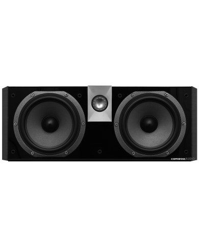 Focal CC 800 V Siyah Center Hoparlör, çift woofer ve tweeter.