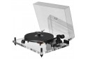 Pro-ject Perspective şeffaf pikap, siyah mat plak örtüsü ve toz kapağı.