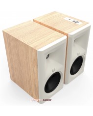 Klipsch The Fives II ahşap kaplama beyaz aktif hoparlör çifti