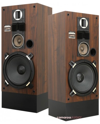 Pioneer CS-979 vintage ahşap kaplama kule tipi hoparlör çifti