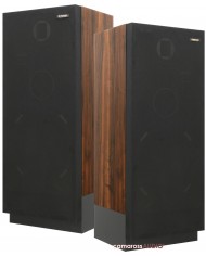 Pioneer CS-979 Vintage Hoparlör Takımı, Ahşap Kaplama ve Siyah Gril