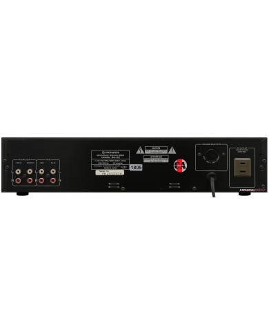 Pioneer SG-50 Graphic Equalizer Arka Panel Bağlantıları, Giriş/Çıkış, Voltaj Seçici