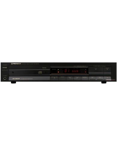 Pioneer PD-6030 Siyah Kompakt Disk CD Çalar Ön Yüzü