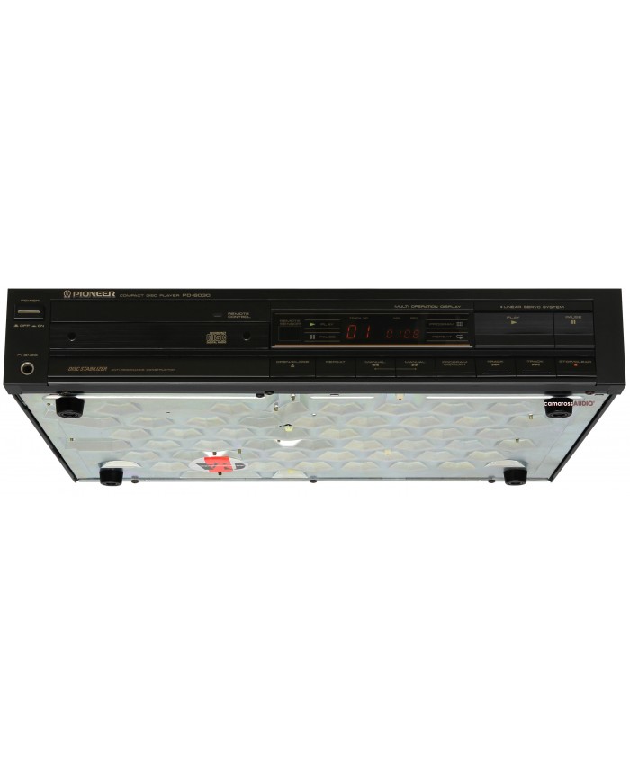 Pioneer PD-6030 Siyah Kompakt CD Çalar Alt Görünümü