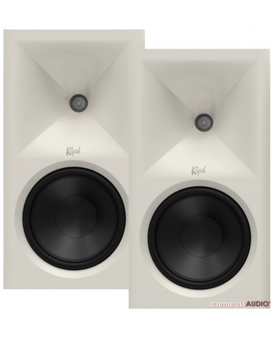 Klipsch SEVENS II beyaz hoparlör çifti, Tractrix Horn tweeterli