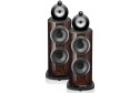 Bowers & Wilkins 801 D4 Signature hoparlör, koyu ahşap kaplama.