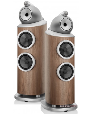 Bowers & Wilkins 802 D4 Ceviz Ahşap Kule Hoparlör Takımı