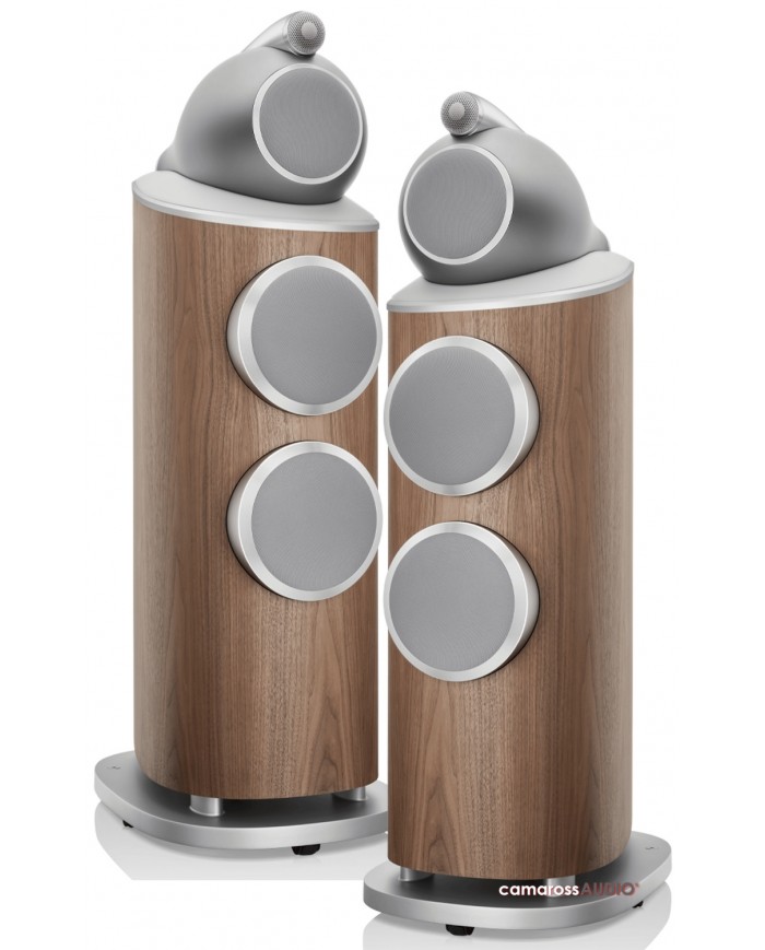 Bowers & Wilkins 802 D4 Ceviz Ahşap Kabinli Kule Hoparlör Takımı