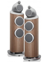 Bowers & Wilkins 803 D4 Ceviz Hoparlör Takımı, Gümüş Detaylı High-End Ses Sistemi