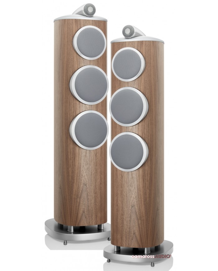 Bowers & Wilkins 804 D4 Ceviz Ahşap Kule Hoparlör Takımı