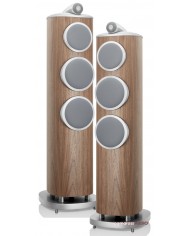 Bowers & Wilkins 804 D4 Ceviz Ahşap Kule Hoparlör Takımı