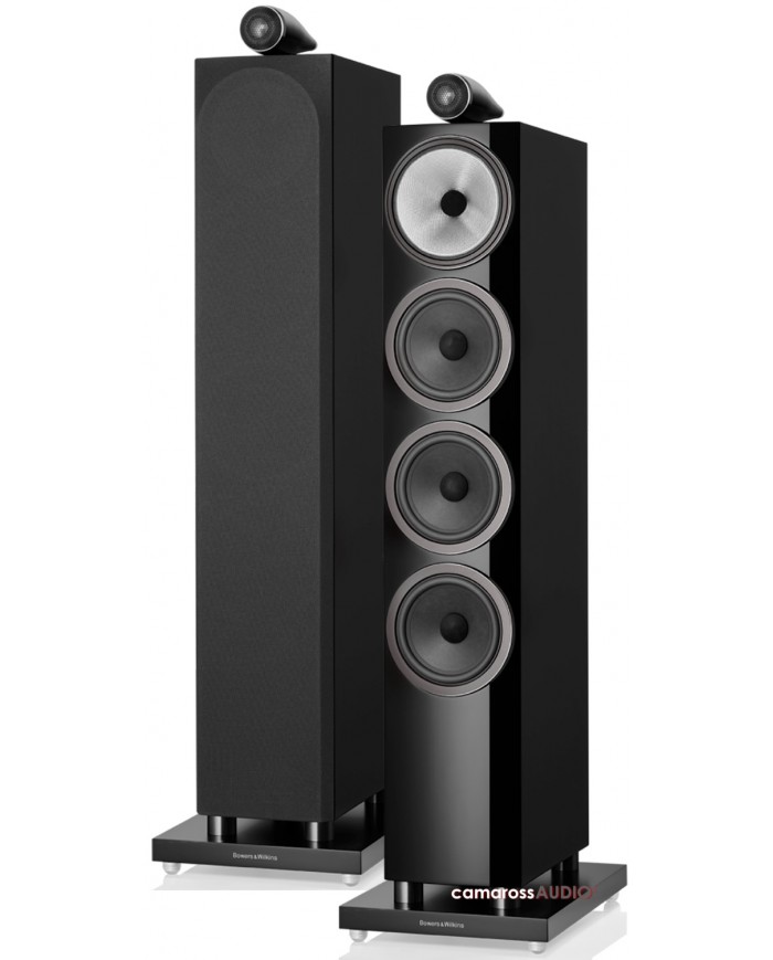 Bowers & Wilkins 702 S3 Siyah Kule Hoparlör Takımı