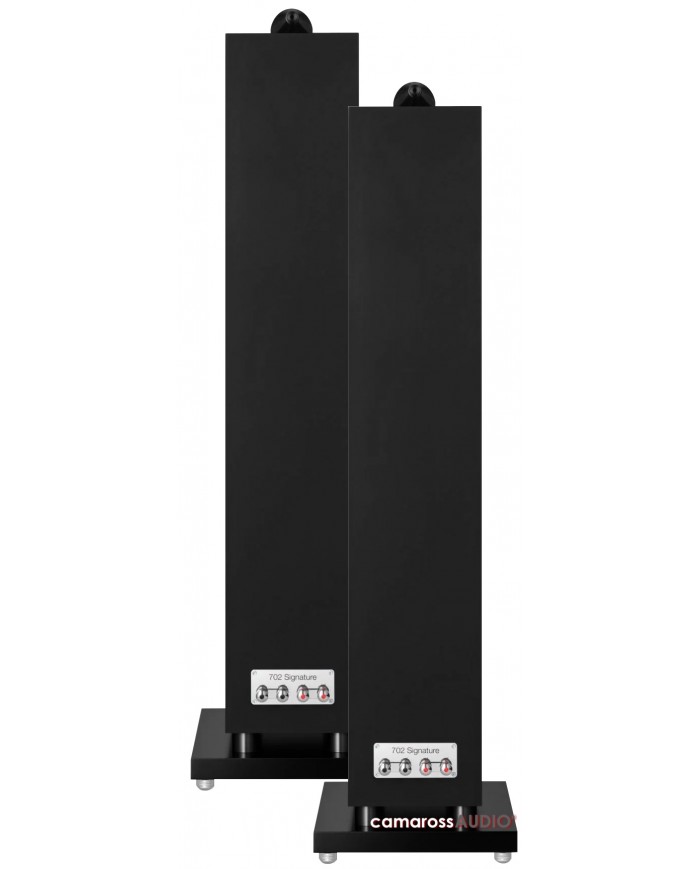 Bowers & Wilkins 702 S3 Siyah Kule Tipi Hoparlör Arka Bağlantı Terminalleri
