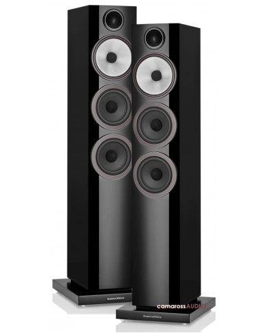 Bowers & Wilkins 704 S3 Siyah Kule Tipi Hoparlör Çifti