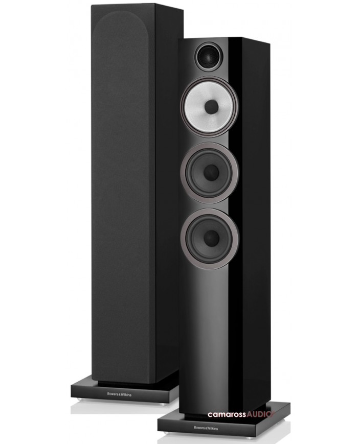 Bowers & Wilkins 704 S3 Siyah Zemin Tipi Hoparlör Takımı
