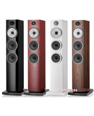 Bowers & Wilkins 704 S3 Kule Hoparlör Siyah, Beyaz, Kırmızı Ahşap Seçenekleri