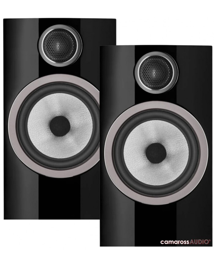 Bowers & Wilkins 706 S3 Siyah Parlak Kule Hoparlör Çifti