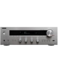 Onkyo TX-8050 Network Stereo Receiver gümüş renkli ön panel.