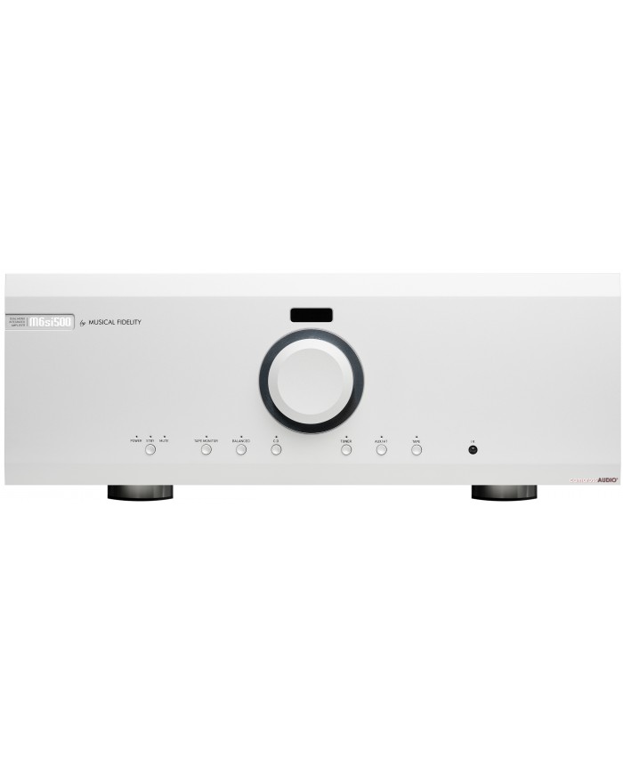 Musical Fidelity M6si500 Beyaz Entegre Amplifikatör Ön Paneli