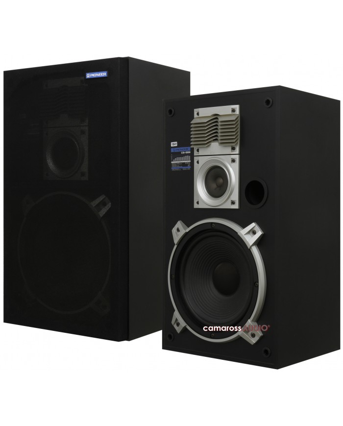 Pioneer CS-999 Vintage Siyah Hoparlör, Retro Hifi Ses Sistemi