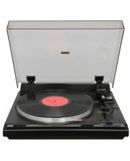 Pioneer PL-960 Siyah Plak Çalar, Quartz FLL/Direct Drive, Açık Kapaklı