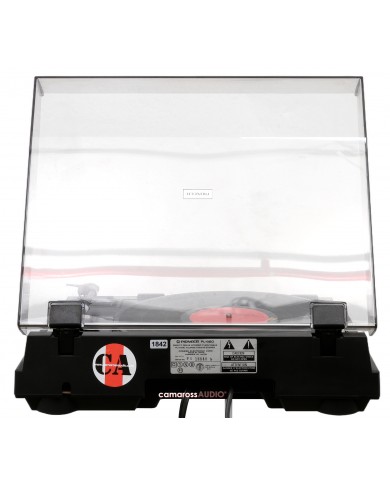 Pioneer PL-980 Siyah Plak Çalar, Şeffaf Kapaklı, Direct Drive