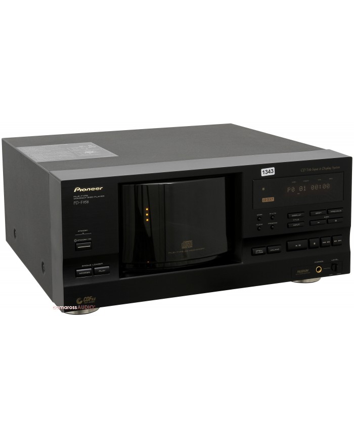 Siyah Pioneer PD-F958 CD Changer, Hi-Fi Ses Sistemi Parçası