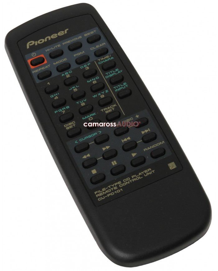 Pioneer CU-PD101 Kumanda CD Çalar Uzaktan Kumandası Siyah