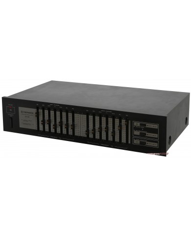 Pioneer GR-560 Siyah 10 Bant Grafik Ekolayzır Vintage Stereo Ekipman