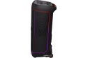 JBL PartyBox Ultimate siyah hoparlör, RGB ışıklandırmalı profesyonel ses sistemi.