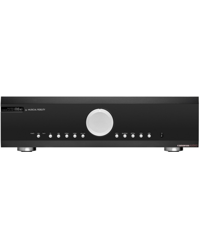 Musical Fidelity M6xi Siyah Entegre Amplifikatör Ön Panel Görünümü