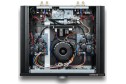 Musical Fidelity M6xi amplifikatör iç yapısı, dahili bileşenler ve devre kartları.