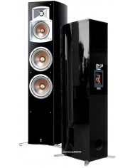 Yamaha NS-555 Siyah Parlak Kule Tipi Hoparlör Müzik Sistemi