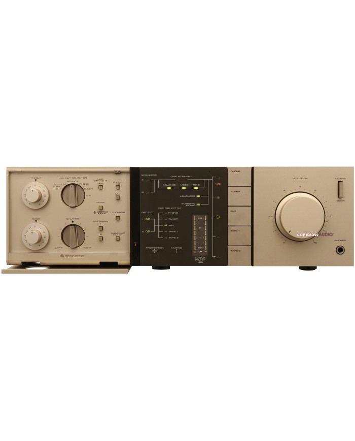 Pioneer A-7 Vintage Stereo Entegre Amfi, Bej Renk, Vintage Hifi