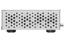 Matrix Audio NT-1 Digital Audio Transport yan görünüm, gümüş renkli, havalandırmalı kasa.