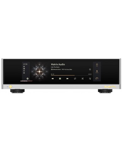Matrix Audio NT-1 Dijital Ses Taşıyıcı, Gümüş, Ekranlı