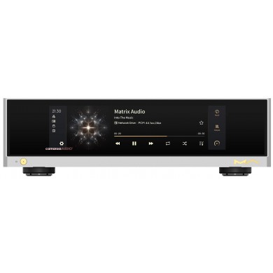 Matrix Audio NT-1 Dijital Ses Taşıyıcı, Gümüş, Ekranlı