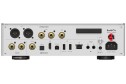 Matrix Audio TS-1 Music Streamer arka panel bağlantıları, XLR, RCA, USB, LAN.