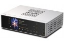 Matrix Audio TS-1 Music Streamer gümüş renkli, dijital ekranlı ağ oynatıcı.